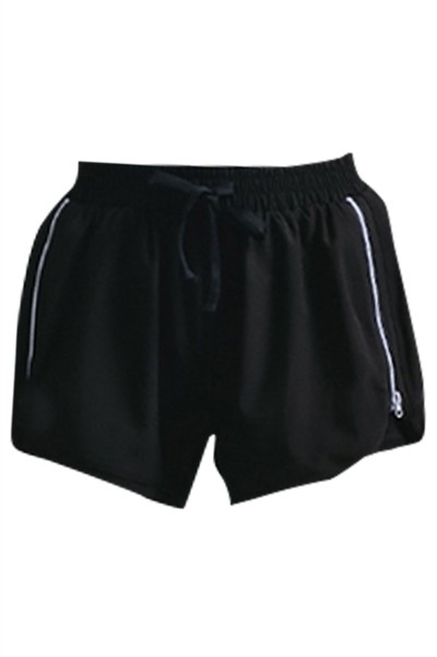 Yoga running fashion with lining quick-drying, breathable and anti-glare Sports shorts women's fitness hot pants Sports hot pants Sports wide pants Breathable sports pants SKSP031 front view